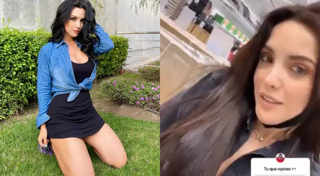 Rosángela Espinoza habló de trabajar para comprar sus cosas.