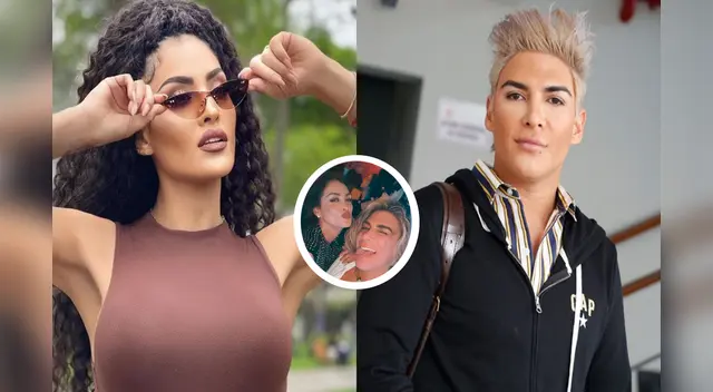 Michelle Soifer y ‘Zorro’ Zupe se muestran en redes sociales.