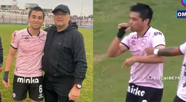 Jorge Cuba metió dos goles en el último partido de Sport Boys