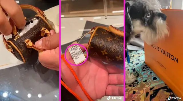 El joven terminó compando la costosa cartera Louis Vuitton. El joven terminó compando la costosa cartera Louis Vuitton.