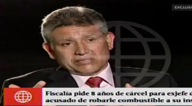 Acusado de robo de combustible en DIRCOTE Acusado de robo de combustible en DIRCOTE