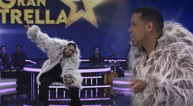 Giselo reaparece en 'La Gran Estrella' con peculiar look.