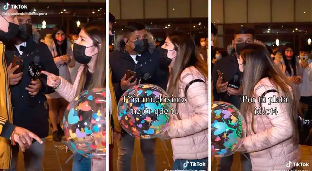 La joven le dijo la verdad en la cara del chico.