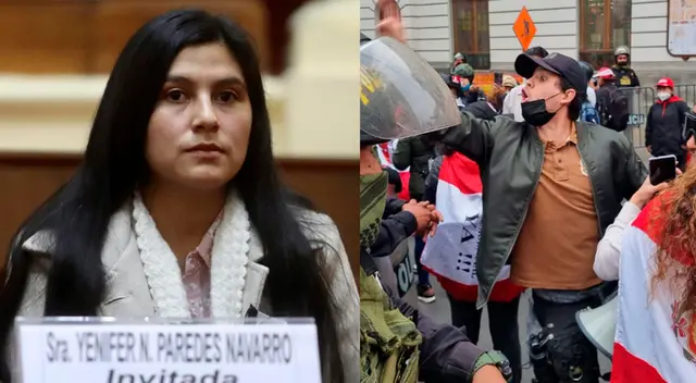 Hermana de Lilia Paredes podría ir hoy a prisión preventiva en medio de protestas en la calle.