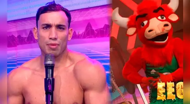 Said Palao tuvo estrepitoso accidente con la mascota de Esto es Guerra. Said Palao tuvo estrepitoso accidente con la mascota de Esto es Guerra.