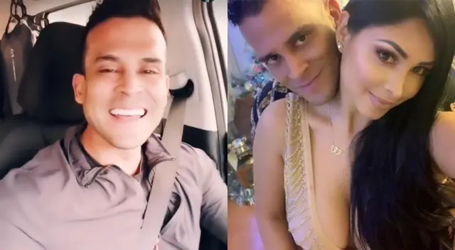 Christian Domínguez no deja de echarle flores a Pamela Franco.