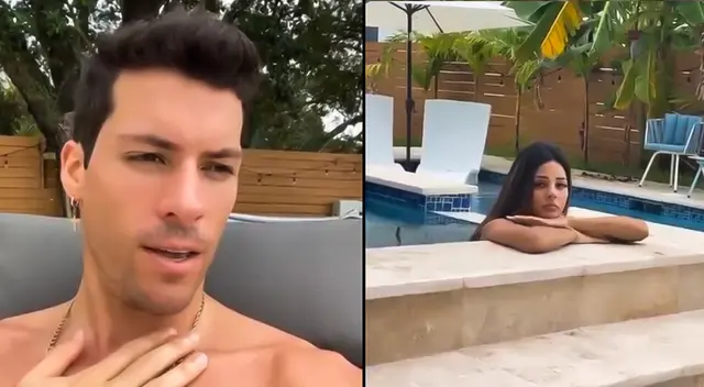 Patricio Parodi preocupado por Luciana Fuster.