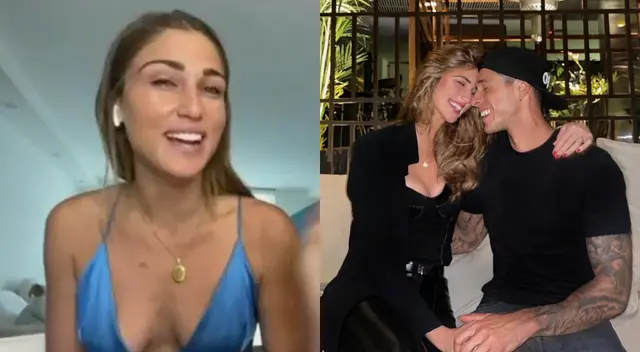 Alessia Rovegno está feliz junto a Hugo García.