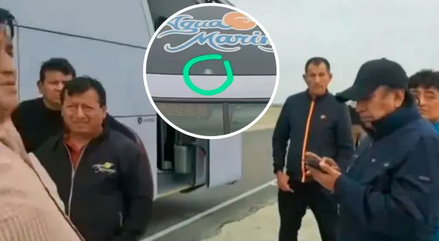 El bus de Agua Marina fue asaltado en el tramo Piura-Chiclayo, en la zona de Bayobar.