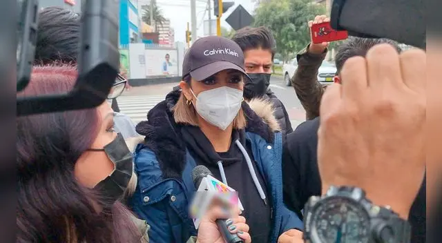 Karla Tarazona reaparece tras ruptura de su matrimonio con Rafael Fernández.