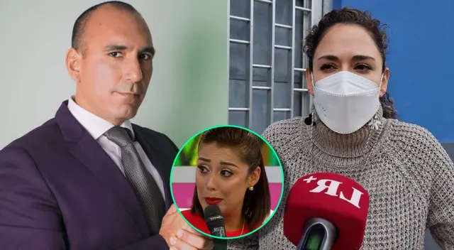A Adriana Quevedo no le gustó nada que Rafael Fernández salga a hablar.