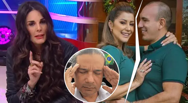 Rebeca Escribens cuadró a Reinaldo Dos Santos por presumir infidelidad entre Karla Tarazona y Rafael Fernández. Rebeca Escribens cuadró a Reinaldo Dos Santos por presumir infidelidad entre Karla Tarazona y Rafael Fernández.