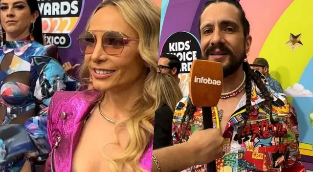 OV7 llegó a los Kids Choice Awards 2022.