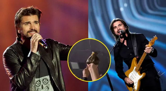 Fanático peruano sorprende a Juanes en concierto de Arequipa al llevar un juane como homenaje