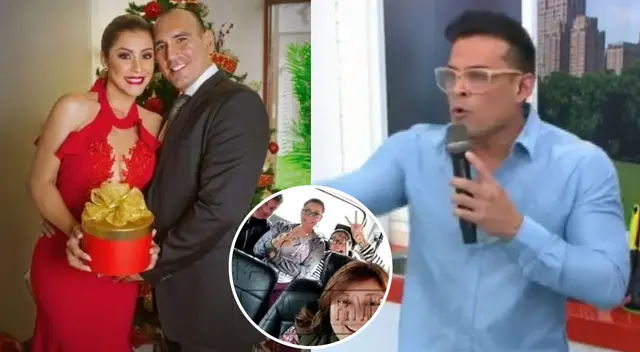 El cantante Christian Domínguez revela que ya no tenía comunicación con Karla Tarazona, sino con su nana Maricarmen