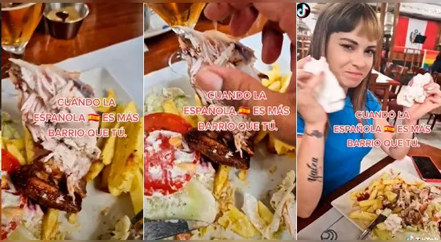 La escena se ha vuelto viral en las redes sociales.