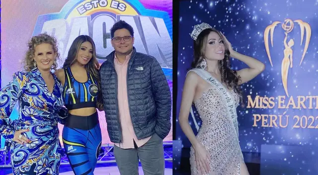 Kelly Dayana junto a Rossana Fernández Maldonado y Gian Piero Díaz.