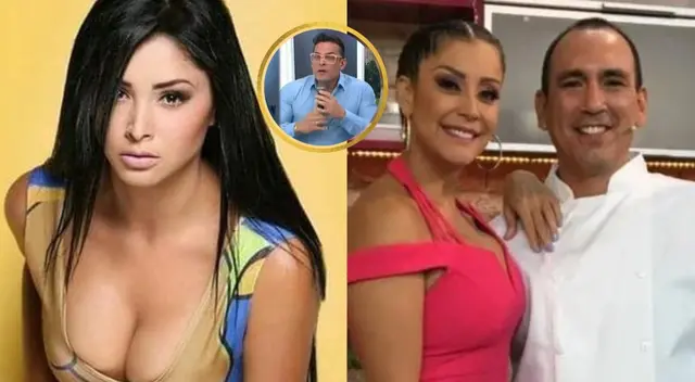 Pamela Franco se molestó con Rafael Fernández por supuestos celos a Christian Domínguez