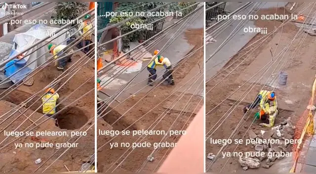 La escena se ha vuelto viral en las redes sociales.
