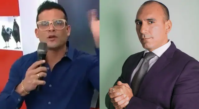 Christian Domínguez se mostró molesto con el Huevero. Christian Domínguez se mostró molesto con el Huevero.