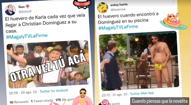 Memes de Christian Domínguez en piscina de Rafael Fernández ven la luz en las redes