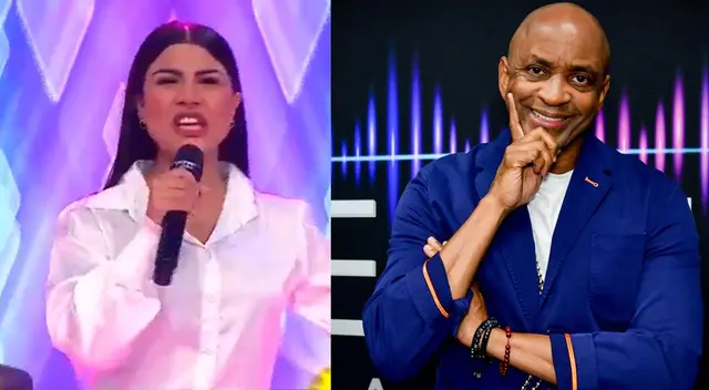 La salsera Brunella Torpoco se mostró emocionada por el apoyo que recibió del reconocido productor Sergio George.