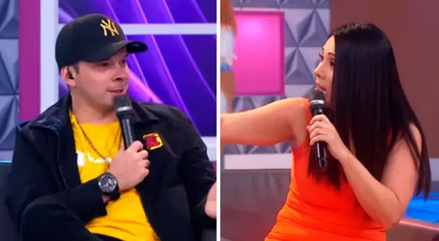 Mario Hart bromea con Tula Rodríguez.