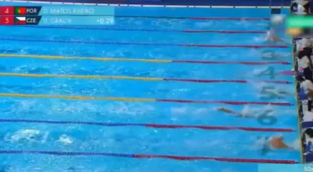 Diego Balbi disputó la gran Final del Mundial Junior de Natación.