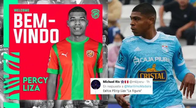 Percy Liza dejó Sporting Cristal para ahora convertirse en el Marítimo de Portugal Percy Liza dejó Sporting Cristal para ahora convertirse en el Marítimo de Portugal