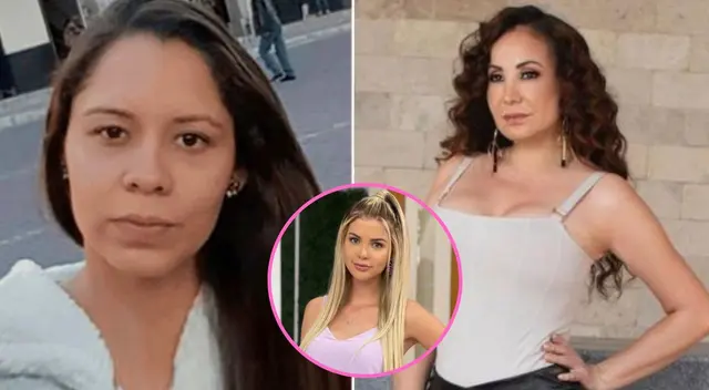 Olenka Cuba defiende a su pareja Leonard León Olenka Cuba defiende a su pareja Leonard León