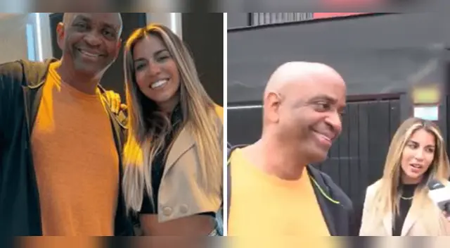 Gabriela Herrera y Sergio George juntos. Gabriela Herrera y Sergio George juntos.