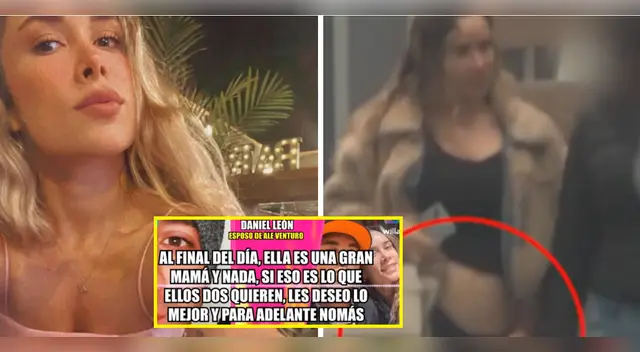 Ale Venturo ignora declaraciones de su expareja.