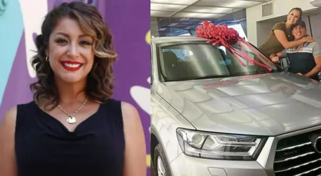 Karla Tarazona salió feliz en la conciliación