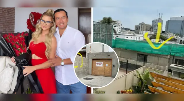 Richard Acuña y Brunella Horna: esta sería su casa.