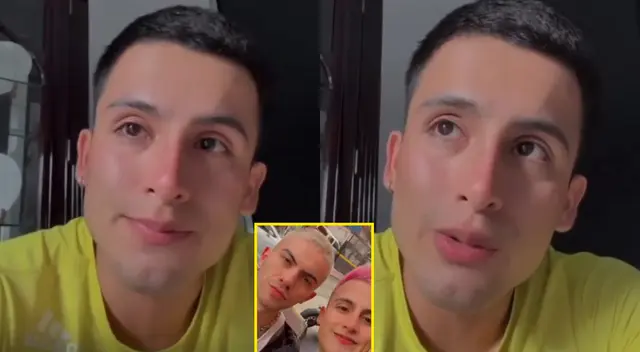 Elías Montalvo rompe en llanto y anuncia que terminó su relación con su novio Luis