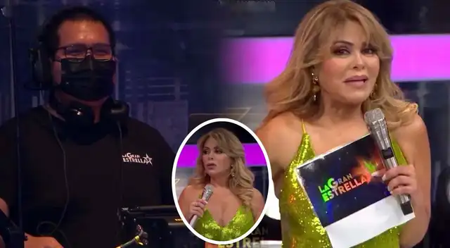 Gisela Valcárcel se mostró sorprendida con troleo de DJ. Gisela Valcárcel se mostró sorprendida con troleo de DJ.