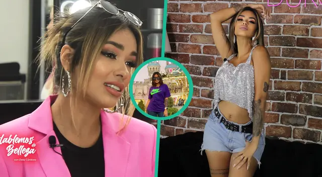 Shirley Arica en una entrevista.