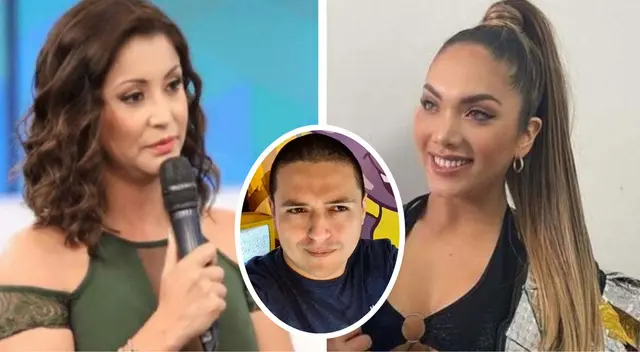 Samuel Suárez sobre Karla Tarazona e Isabel Acevedo. Samuel Suárez sobre Karla Tarazona e Isabel Acevedo.