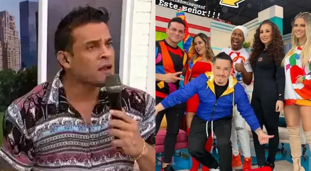 Una mala acción de Christian Domínguez fue evidenciada por el productor de América Hoy.