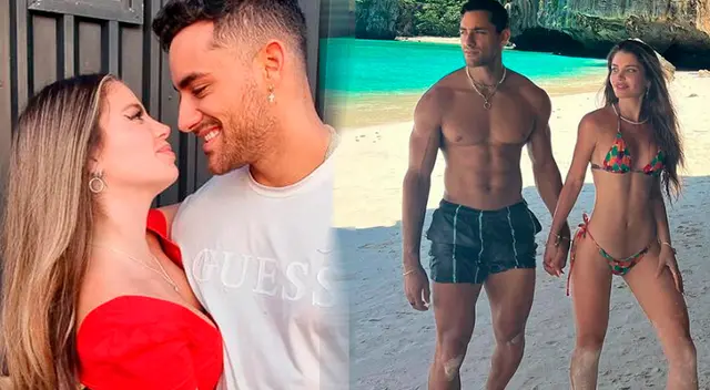 Flavia Laos y Austin Palao celebran su primer mes juntos