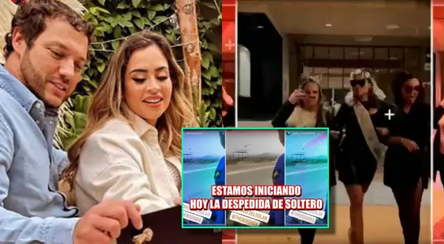 El novio de Ethel Pozo, Julián Alexander, no se quedó atrás y se fue con todo. El novio de Ethel Pozo, Julián Alexander, no se quedó atrás y se fue con todo.