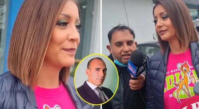 Karla Tarazona se negó a pedido de reportero de Magaly Tv. Karla Tarazona se negó a pedido de reportero de Magaly Tv.