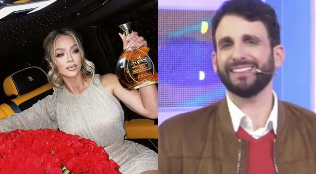 Peluchín comenta sobre la reciente celebración de Sheyla Rojas. Peluchín comenta sobre la reciente celebración de Sheyla Rojas.