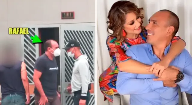 Rafael Fernández fue captado en Febrero saliendo de sauna. Rafael Fernández fue captado en Febrero saliendo de sauna.