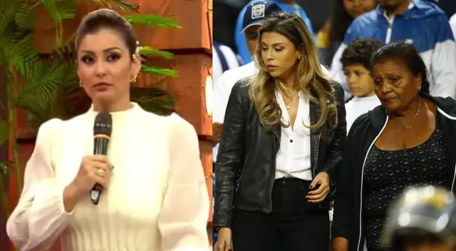 Karla Tarazona se pronuncia sobre relación de Doña Peta y Alondra García Miró Karla Tarazona se pronuncia sobre relación de Doña Peta y Alondra García Miró