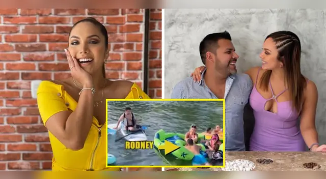 Isabel Acevedo defiende a su novio. Isabel Acevedo defiende a su novio.