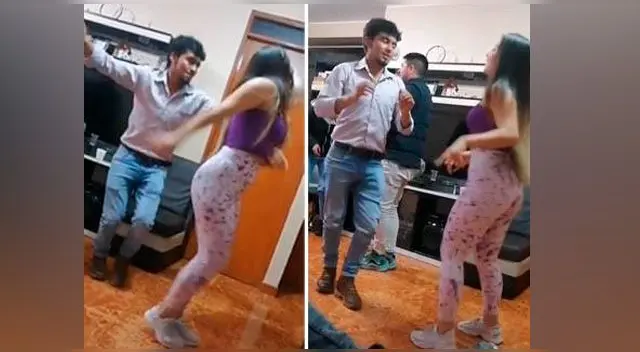 El video es viral en las redes sociales. El video es viral en las redes sociales.