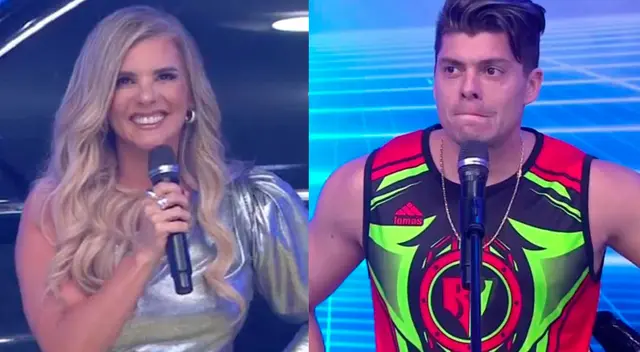 La conductora Johanna San Miguel no dudó en vacilar al chico reality Ignacio Baladán por encontrarlo solo y sin sus amigos. La conductora Johanna San Miguel no dudó en vacilar al chico reality Ignacio Baladán por encontrarlo solo y sin sus amigos.