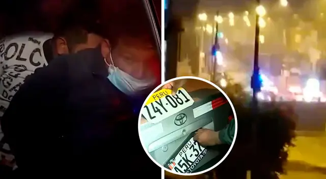 Breña. Los agentes del orden hallaron en el interior del automóvil varias herramientas que utilizaban para robar autopartes, así como bolsas de marihuana.