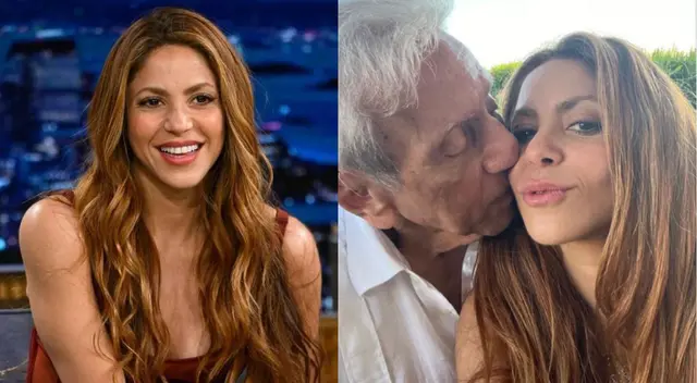 Shakira comparte fotos y videos emotivos al lado de su padre.